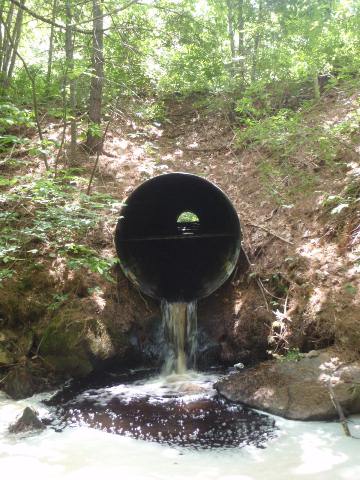Perched culvert