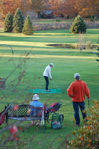 Teeing off