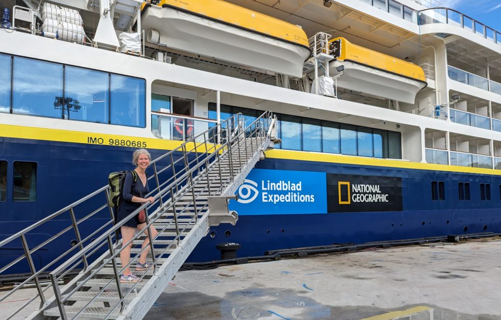 Boarding ship