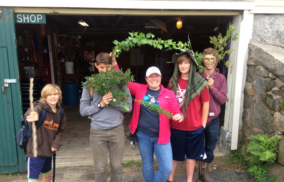 Campers With Invasive Species