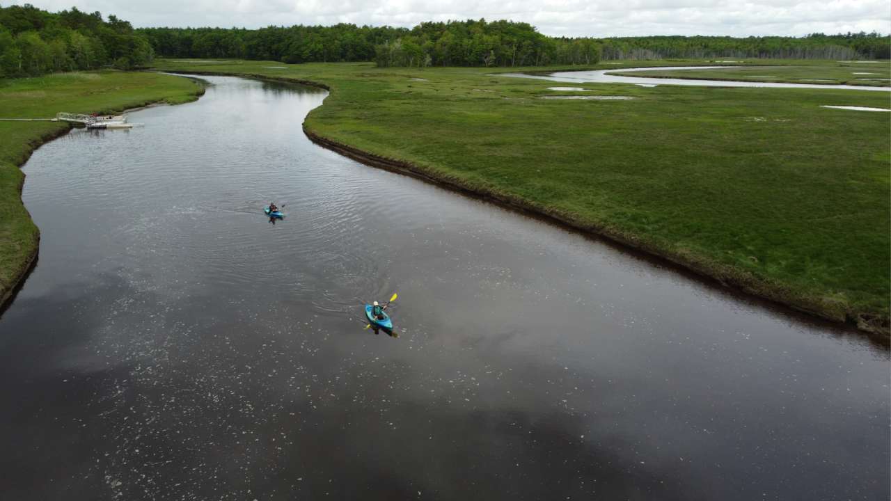 Kayaking hero