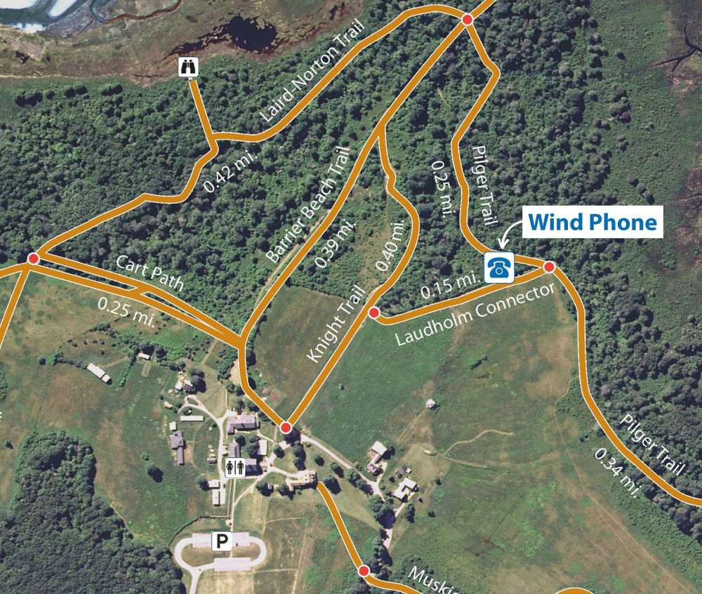 wind phone map