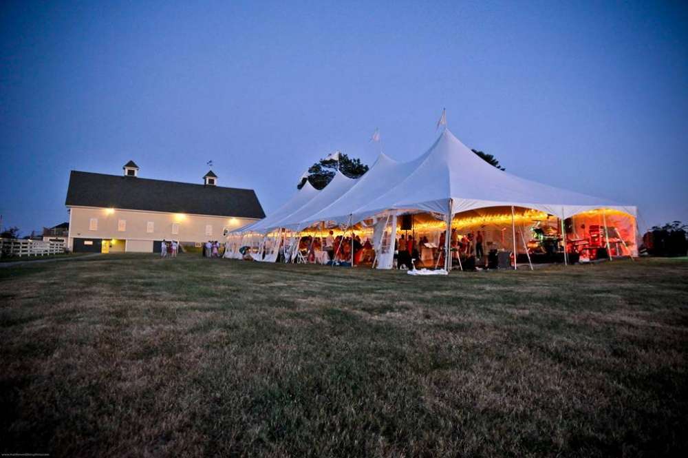 Tent and barn photo © Matt Robbins.