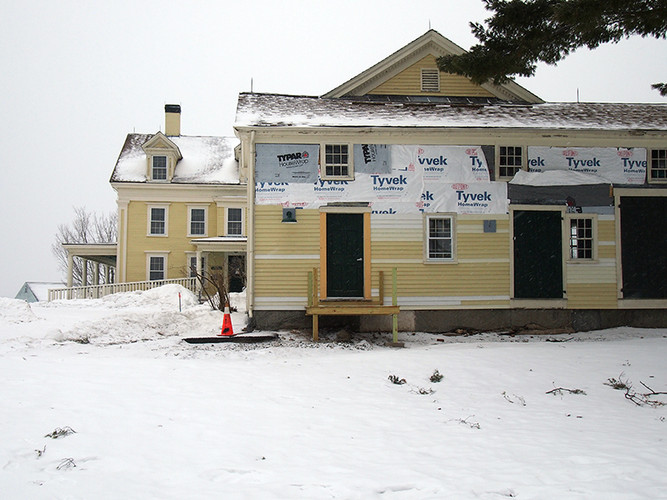 Some progress on new clapboards