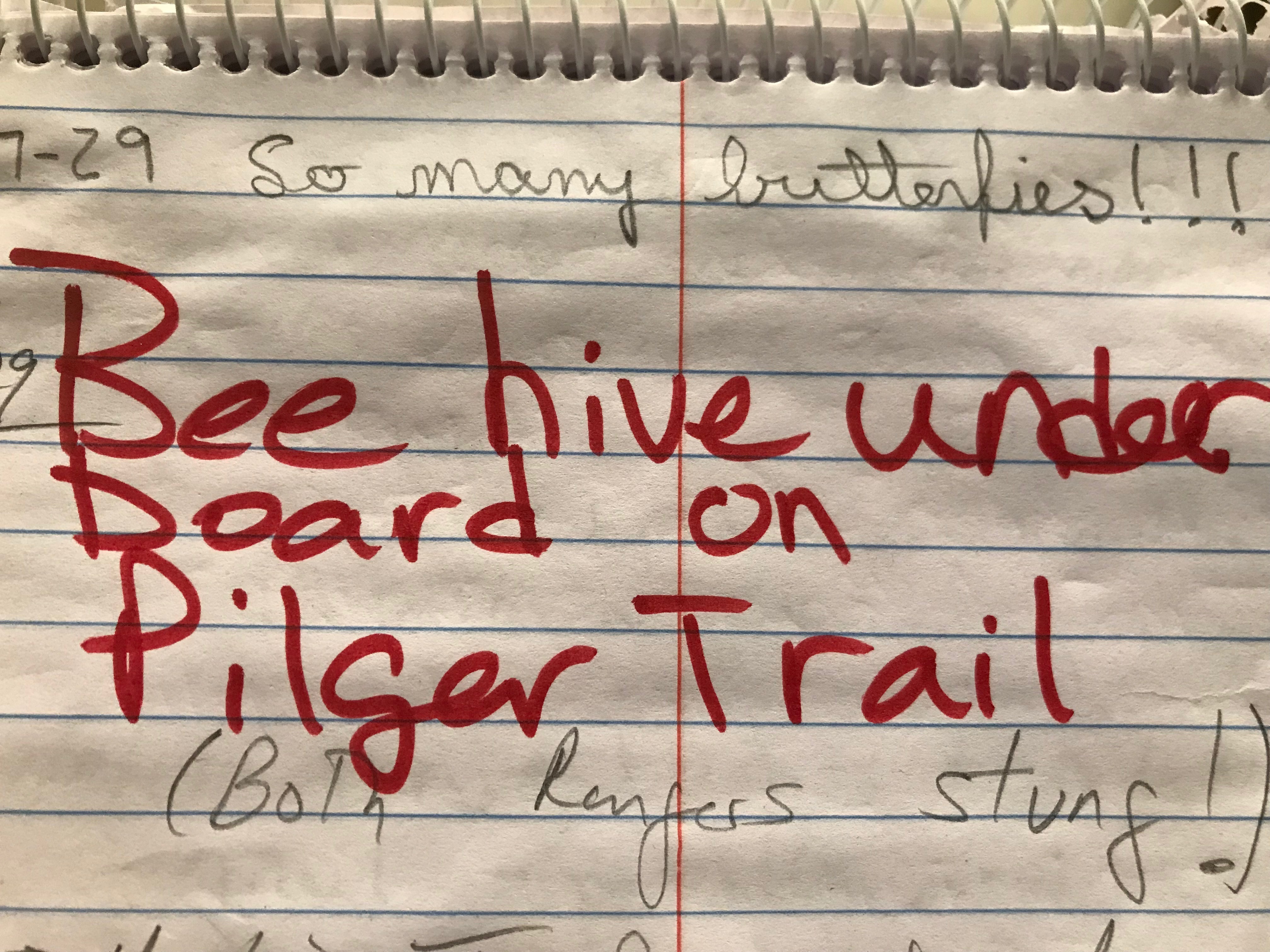 Ranger logbook