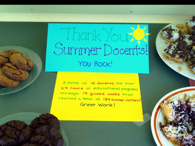 Summer Docent Potluck