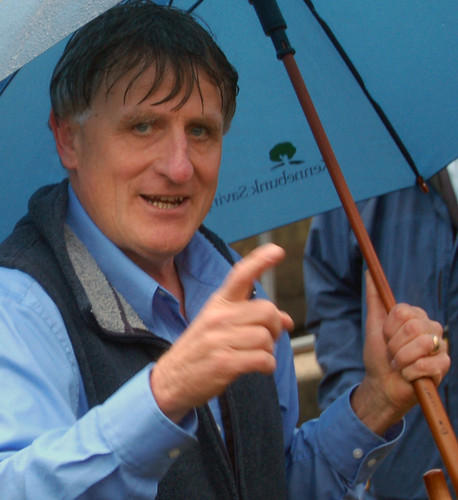 Paul Dest, Wells Reserve director, makes a point, May 10, 2014