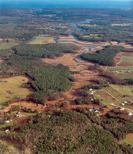 York River aerial photo