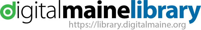 Clickable logo for the digital maine library